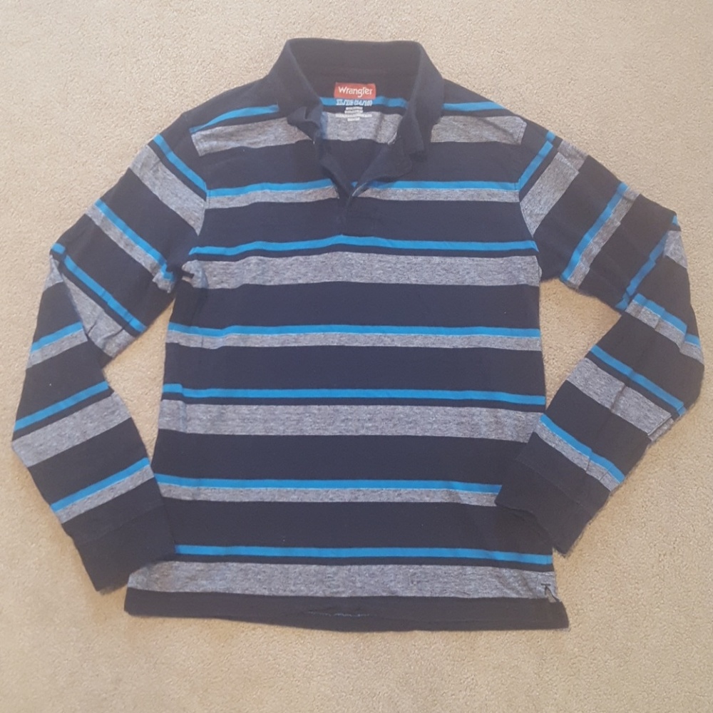 Boys long sleeve wrangler dress shirt